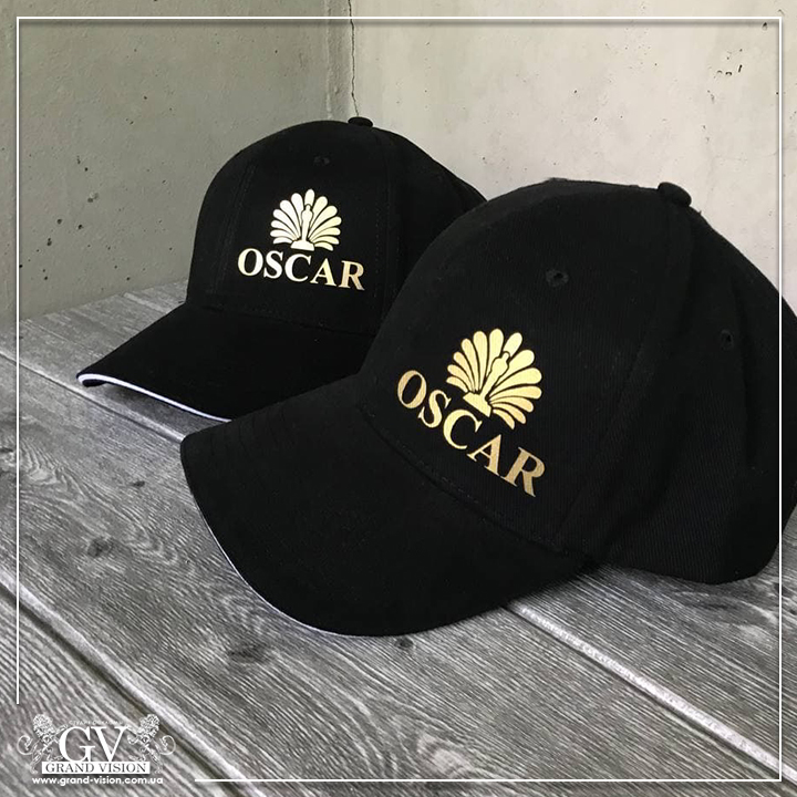 Caps with custom logo