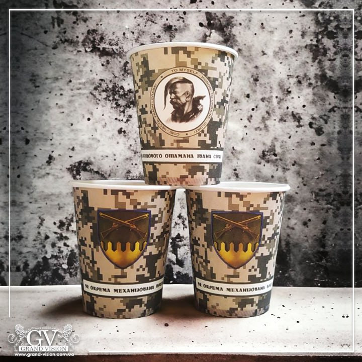 Copas de papel
